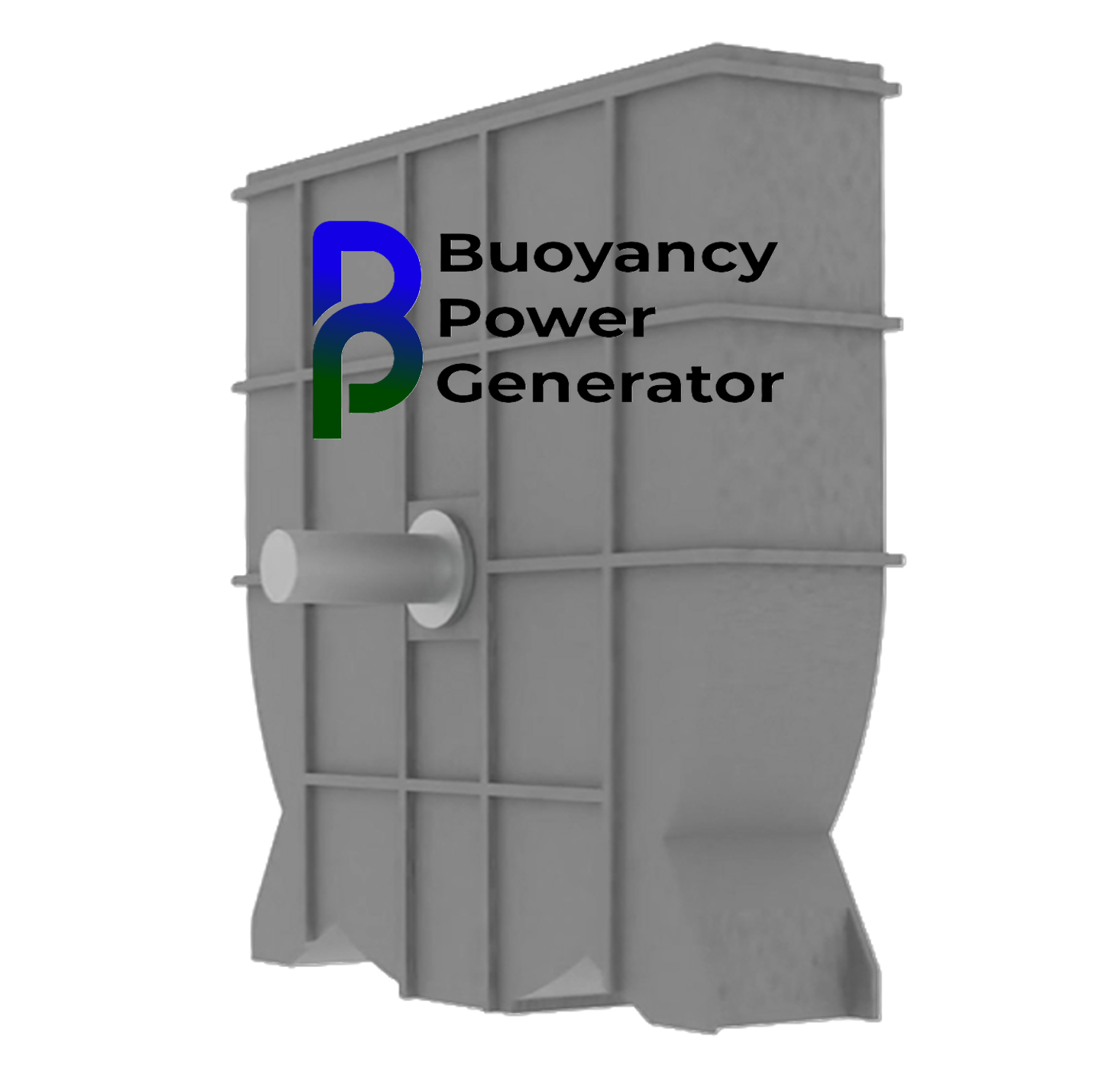 Buoyancy Power Generator™ — patented compressed air generator producing continuous off-grid electricity through buoyancy-driven torque